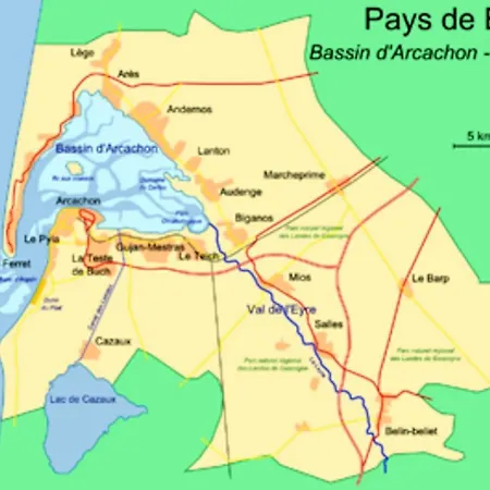 Holiday Avenue De Bordeaux Vakantiehuis Andernos-les-Bains